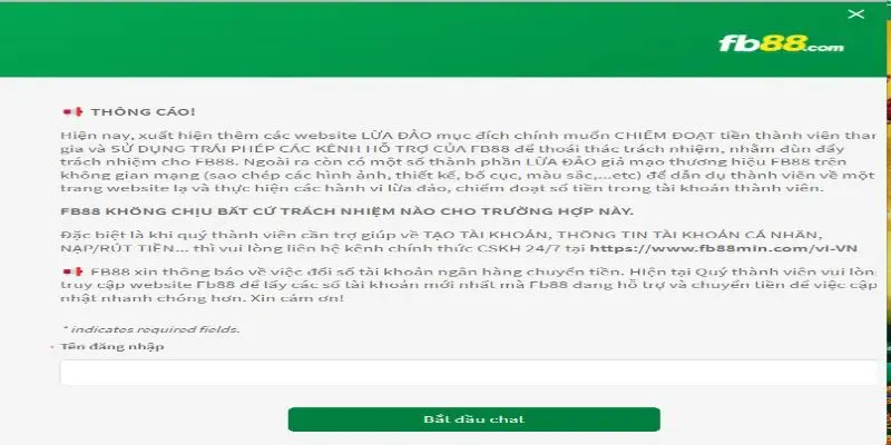 Tổng hợp đầy đủ các phương thức liên hệ FB88 nhanh chóng 2 Chat trực tiếp ngay trên web