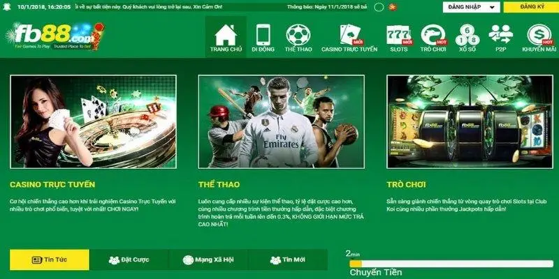 Hướng dẫn FB88 chi tiết cho tân thủ tham gia đổi thưởng 4 Kho game cá cược có tại Fb88