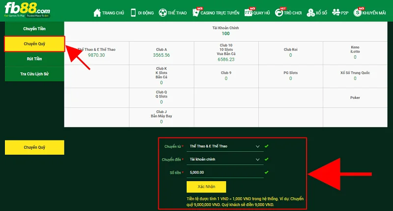 Hướng dẫn cách nạp tiền FB88 chính xác và hiệu quả nhất 4 Thông báo xác nhận nạp tiền thành công