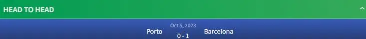 Soi kèo Barcelona vs Porto 3h ngày 29/11 3 Đối đầu Barcelona vs Porto